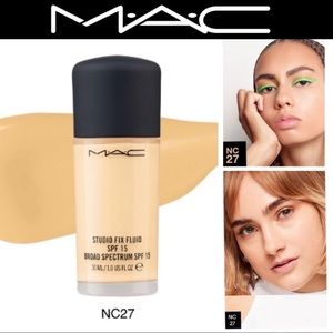 MAC Studio Fix Fluid SPF 15 Foundation NC27